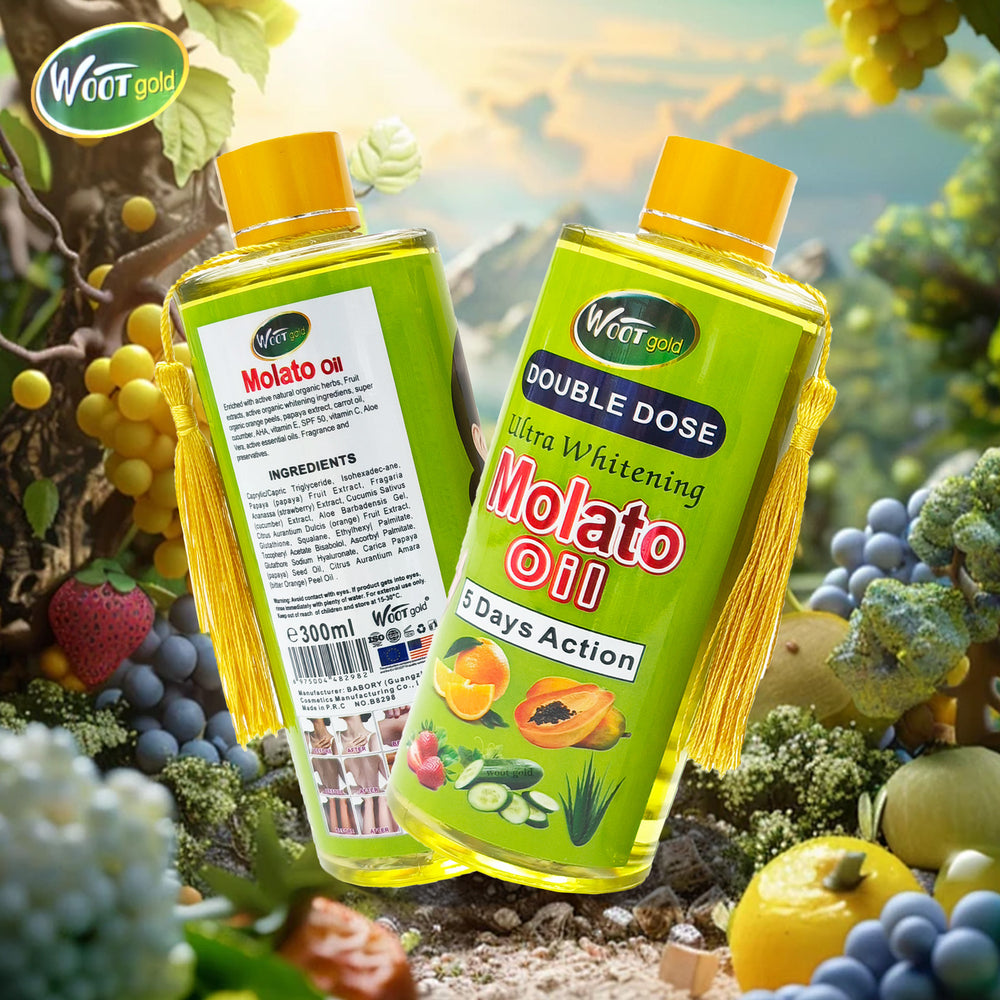 molato skincare series: shower gel, scrub, body lotion, essential oil, soap, brightening moisturizer - for export