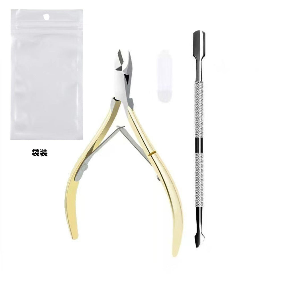 Vietnamese stainless steel cuticle nippers portable d501 finger toe dead skin remover barbed skin nippers manicure tool