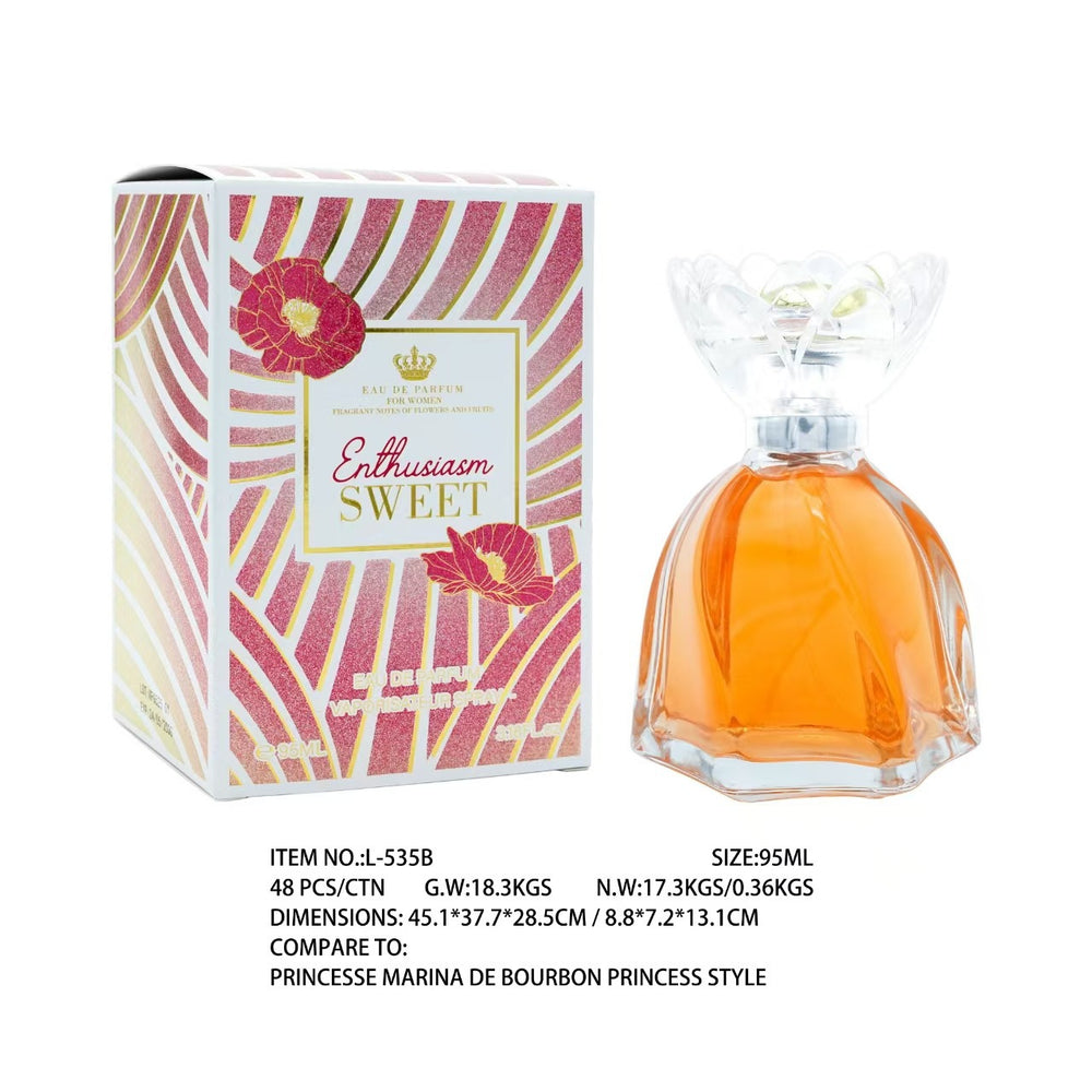 Bestselling fragrance alternative: amazon hot-selling women's perfume - cross-border, all-english "perfume" floral fragrance