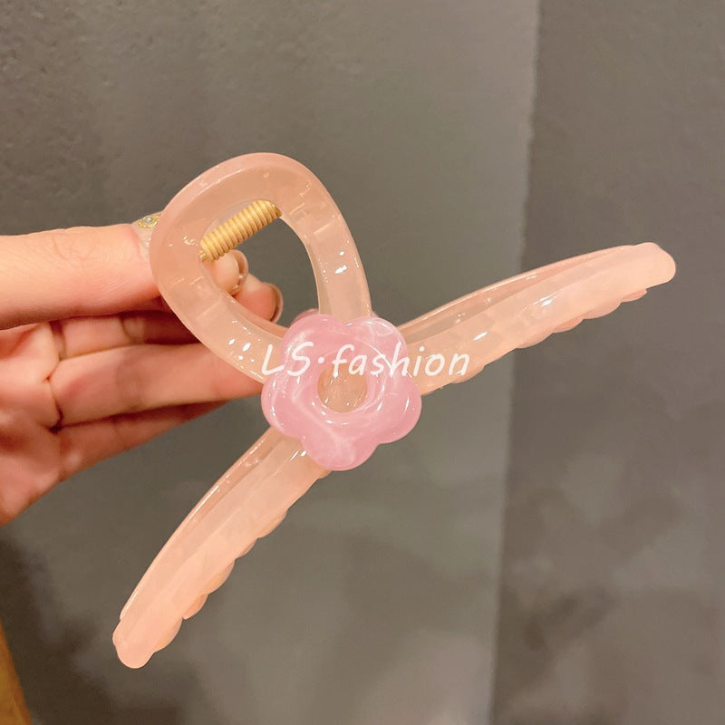 Summernew arrival denim fabric bowscasual hair clip bangs clip elegant shark clip classy hairpin for women