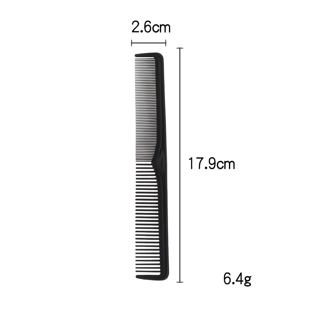 Hairdressing comb cross-border various combs barber shop special comb pointed tail dual-purpose oil head comb can be printed with logo and fixed color