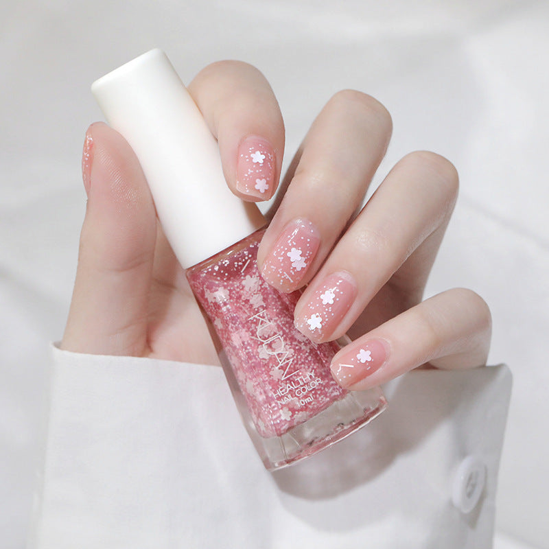 Kudan water-based nail polish 10ml - no bake, long-lasting, peel-off, clear base coat - wholesale from manufacturer
