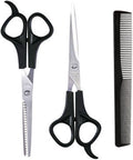 3-piece comb and scissors set