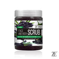 1kg scrub wet salt coffee turmeric strawberry body bubble bath salt rub mud treasure to remove black and exfoliate scr