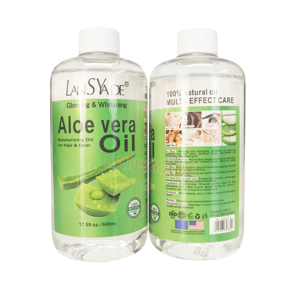 castor oil 500ml aloe vera compound essential oil soothing body massage oil export wholesale