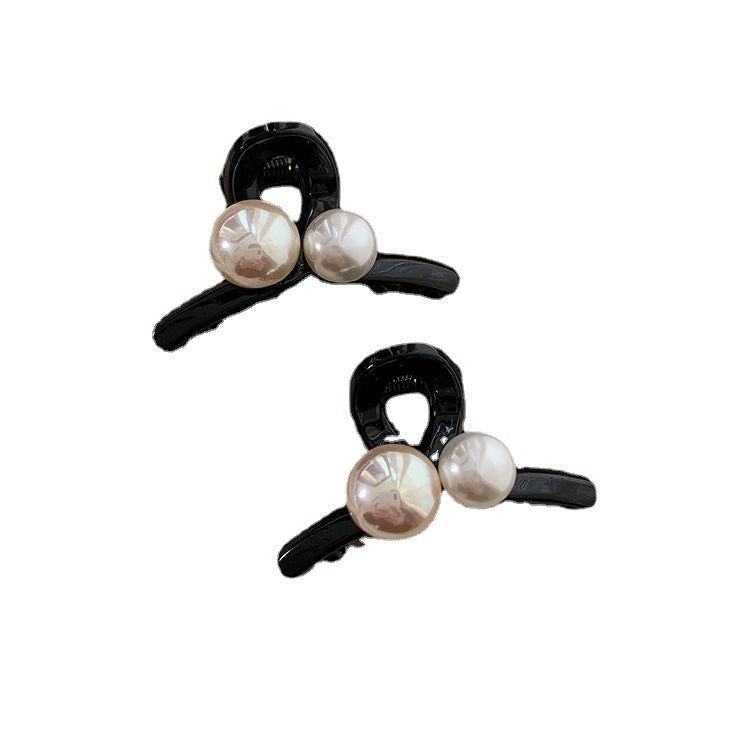 Casual pearl princess head clip small bangs clip broken hair clip hair accessories small clip back head hair clip hair clip for women