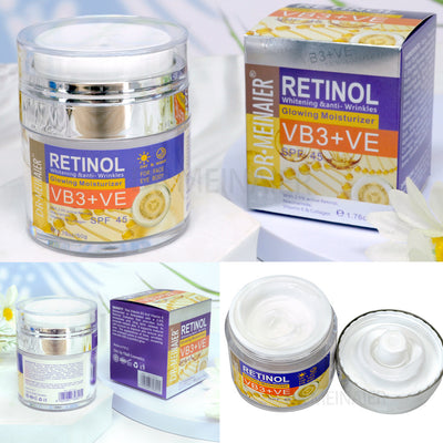 arbutin retinol moisturizing cream brightening skin care lightening niacinamide retinol repair cream