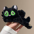 New arrivalk-stylestuffedstereo cat scratch clip cute hair shark clip hair clip female back of head hair scratch