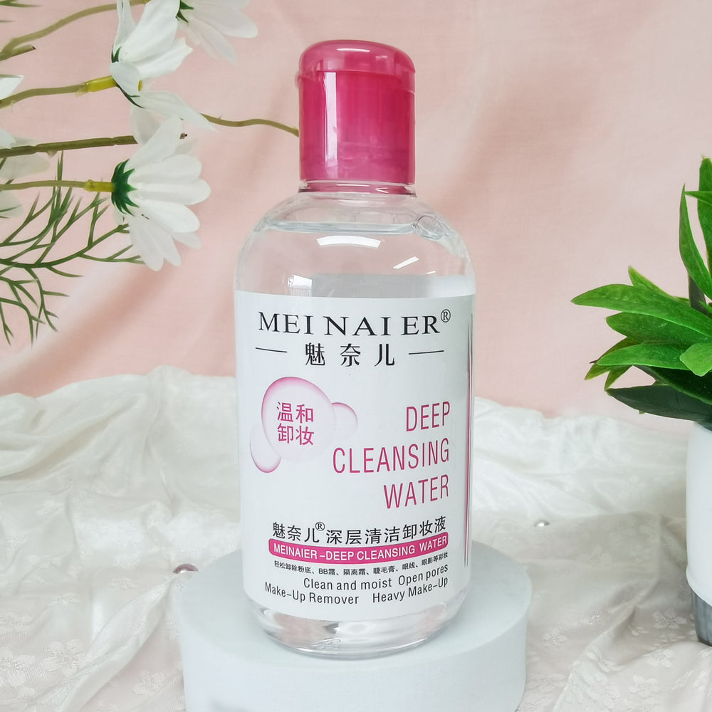 gentle deep cleansing water 250ml hydrating cleansing facial eye and lip three-in-one makeup remover manufacturer wholesale