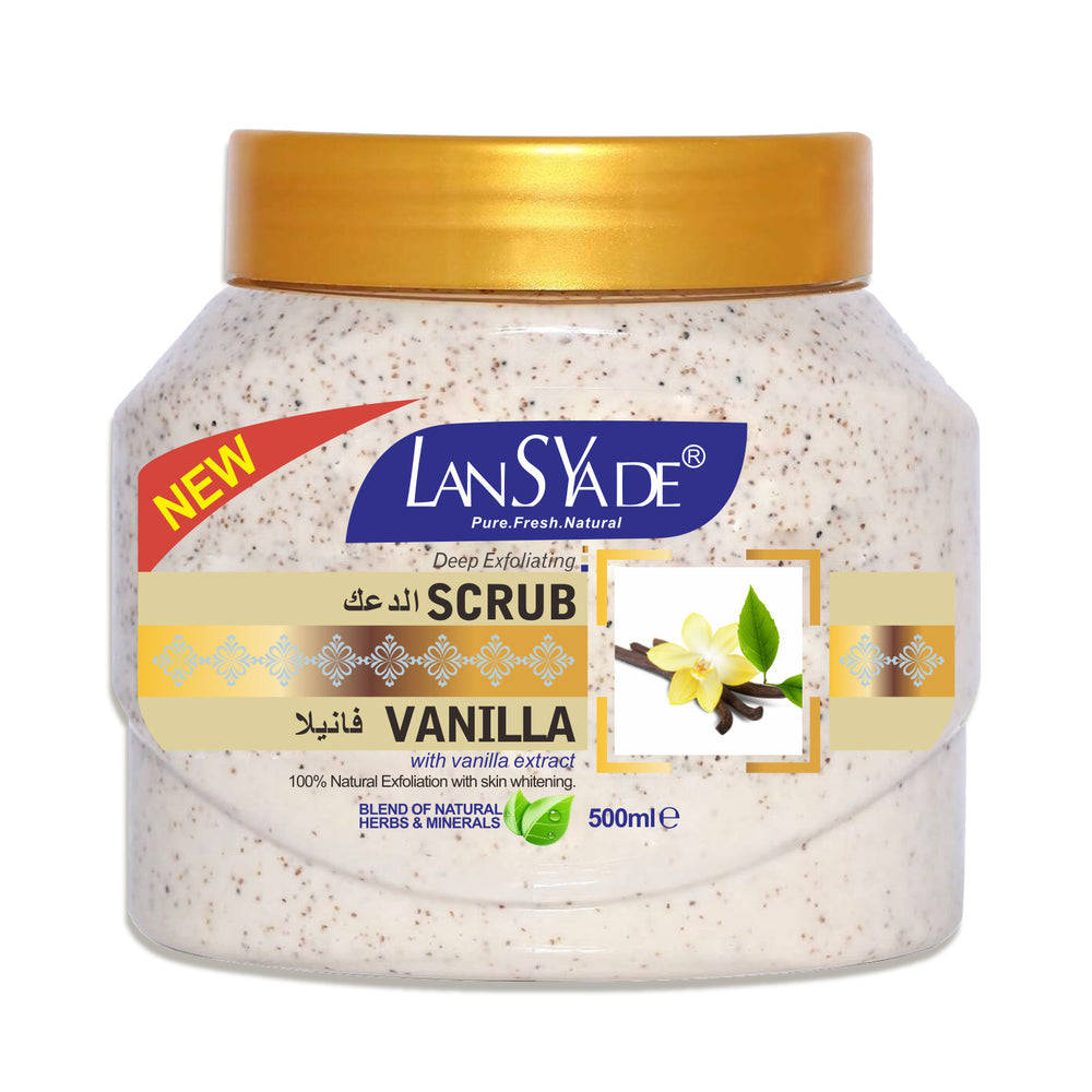 24k gold scrub brightening moisturizing cleansing papaya scrub turmeric exfoliating chicken skin foreign trade 500g