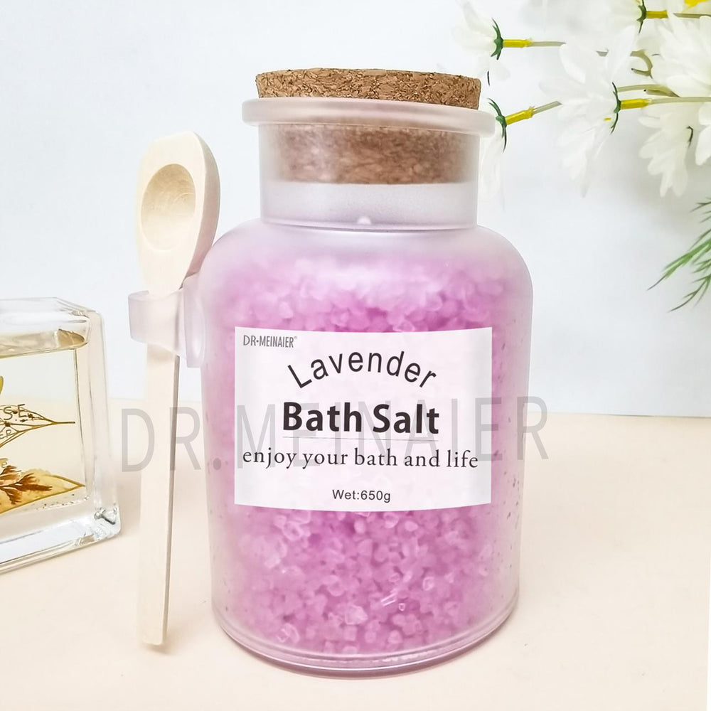 manufacturer wholesale rose dried flower bath salt moisturizing scrub salt crystal salt himalayan salt bath bath salt