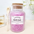 manufacturer wholesale rose dried flower bath salt moisturizing scrub salt crystal salt himalayan salt bath bath salt