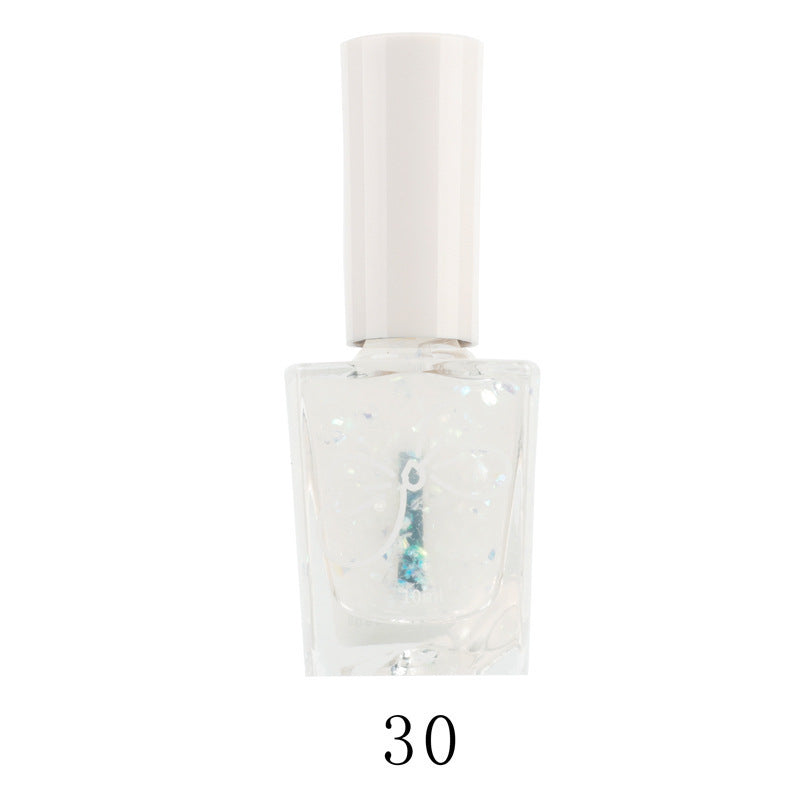 Fall and winter new color nail polish whitening oily non-peelable long-lasting nude black white nail polish wholesale