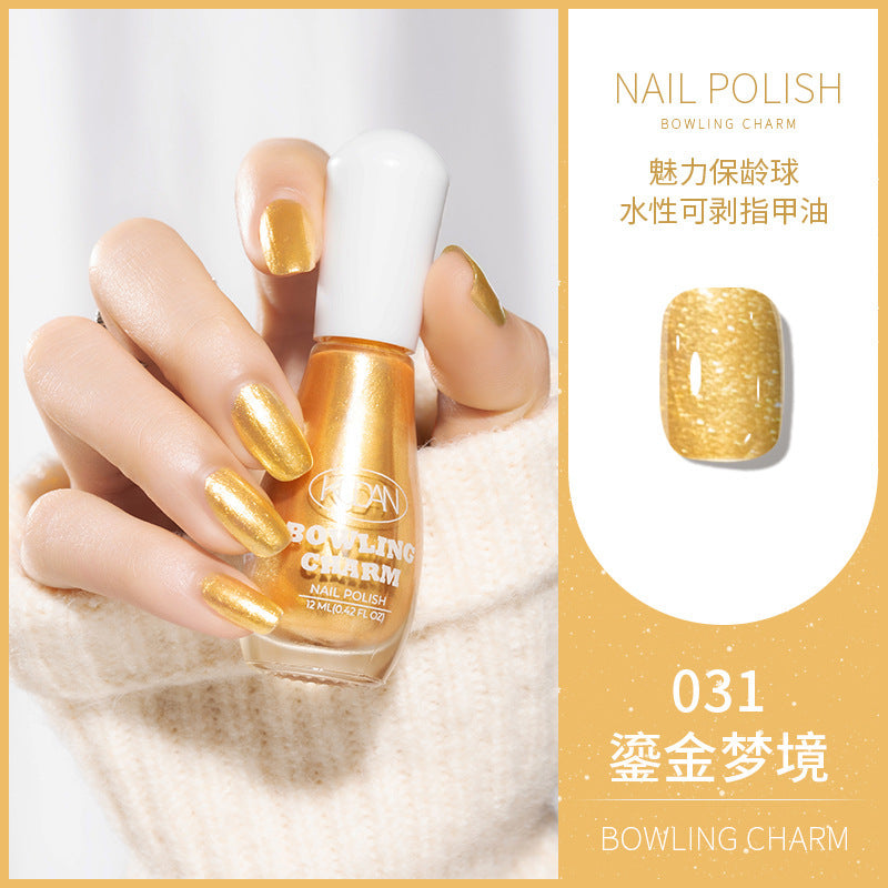 Kudan nail polish 12ml water-based no-bake long-lasting kosela light fragrance new cross-border best selling 40 colors