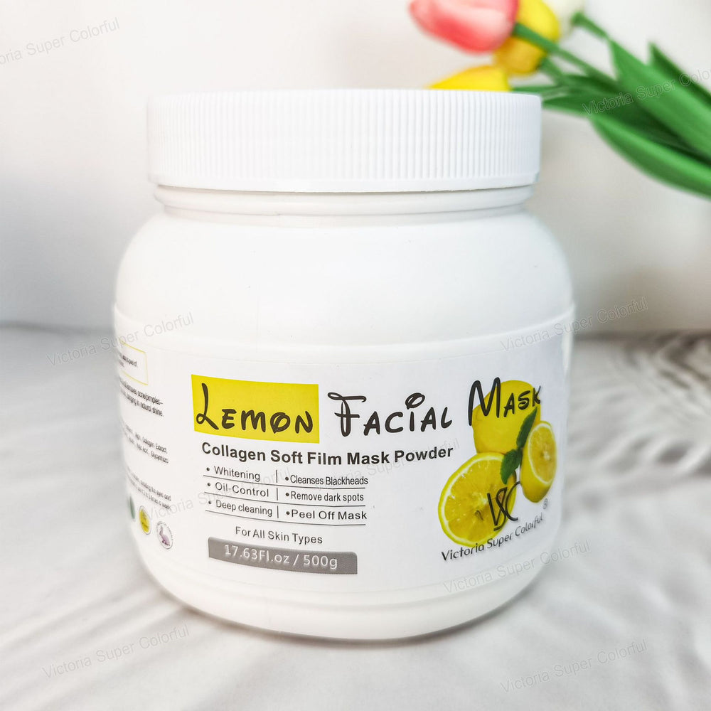 rose soft mask powder moisturizing and hydrating bottled facial mask powder factory processing export wholesale 500g