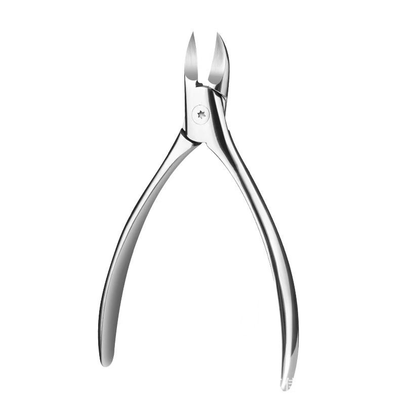 High-quality hawkbill nail clippers - heavy-duty manicure & pedicure tool set for home use - includes cuticle nippers, dead skin remover, and ingrown toenail clippers