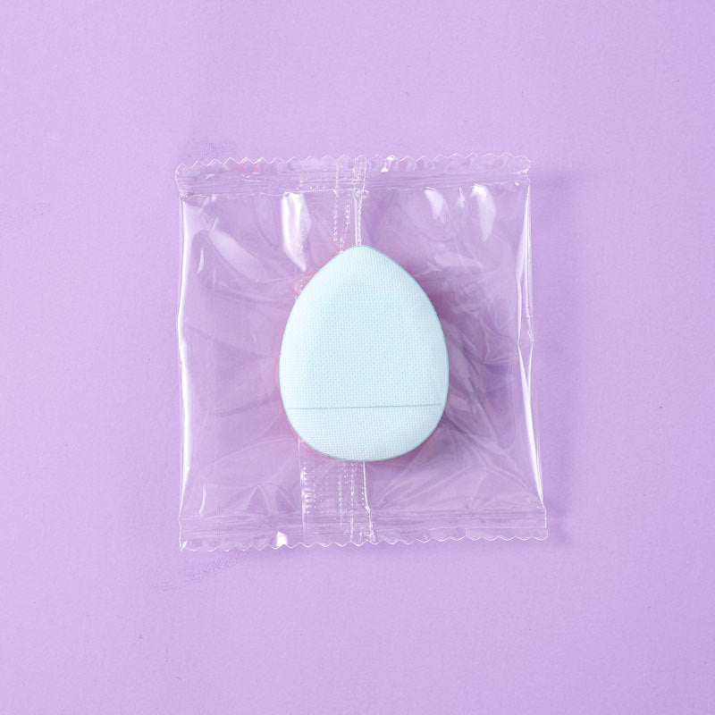 Mini finger air cushion puff - foundation & concealer applicator - wet & dry use - portable detailing - thumb tip small puff - mini slipper