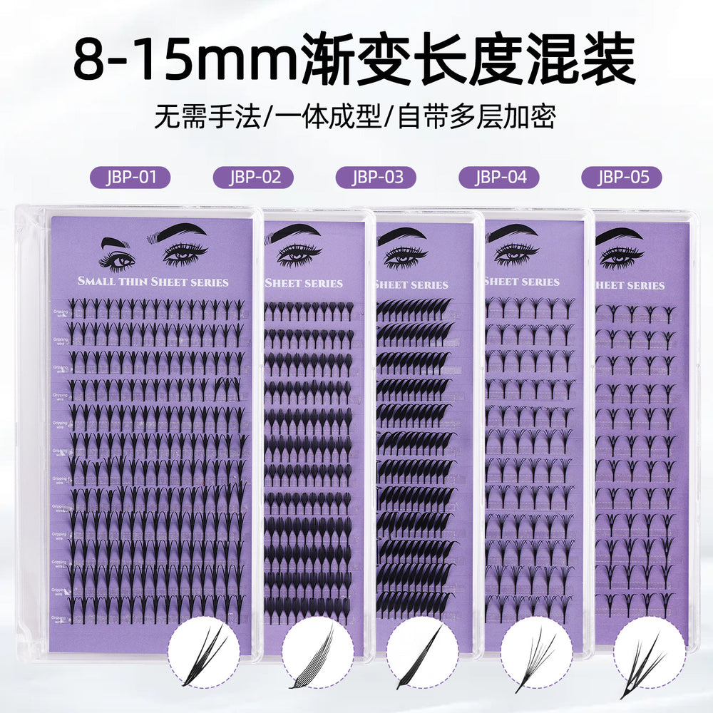 Eyelash tip planting eyelashes 0.04 without root dispersion sharpened comic big eyes barbie beauty self-grafting eyelashes