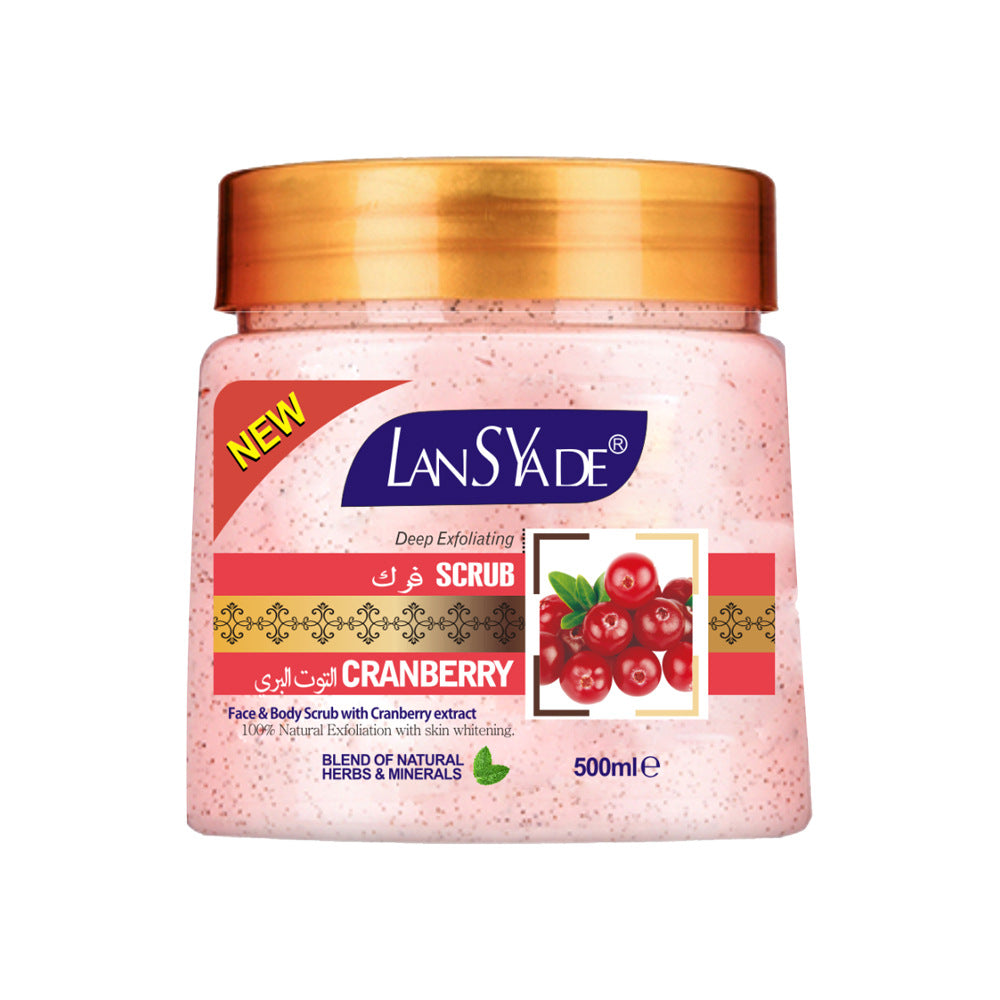 vanilla ice cream body gold scrub - exfoliates, removes bumps & keratosis pilaris, brightens, moisturizes, and nourishes skin