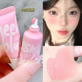 Xixi slightly tipsy xili water mist blush liquid low saturation film-forming air-like blush purple expansion color brightening and contouring