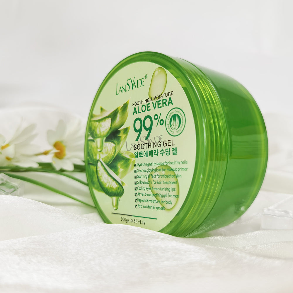 aloe vera gel moisturizing gel aloe vera skin care sleeping mask moisturizing lotion 300g factory direct sales