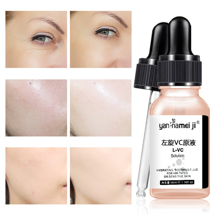 l-vc original solution brightens skin tone, hydrates and moisturizes vitamin c facial essence, wholesale manufacturer