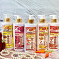carrot moisturizing milk facial body milk firming and brightening papaya moisturizing milk 500ml foreign trade wholesale