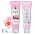 export exfoliating bath salt scrub - deep cleansing, exfoliating, and rejuvenating for face and body