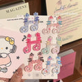 Girl student cartoon cat note hairpin sweet sweet girl bangs side hairpin headwear kids hair accessories headwear