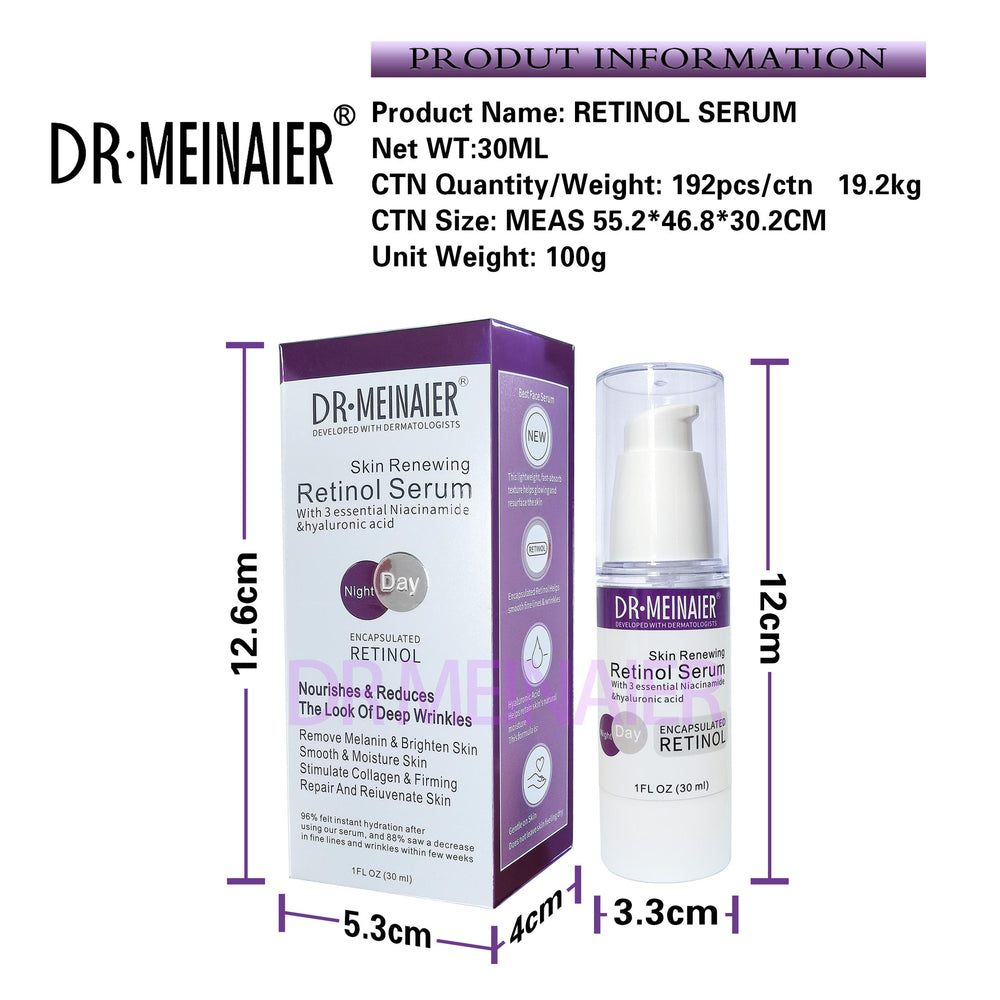 retinol serum essence liquid facial moisturizing and brightening essence water 30ml factory export