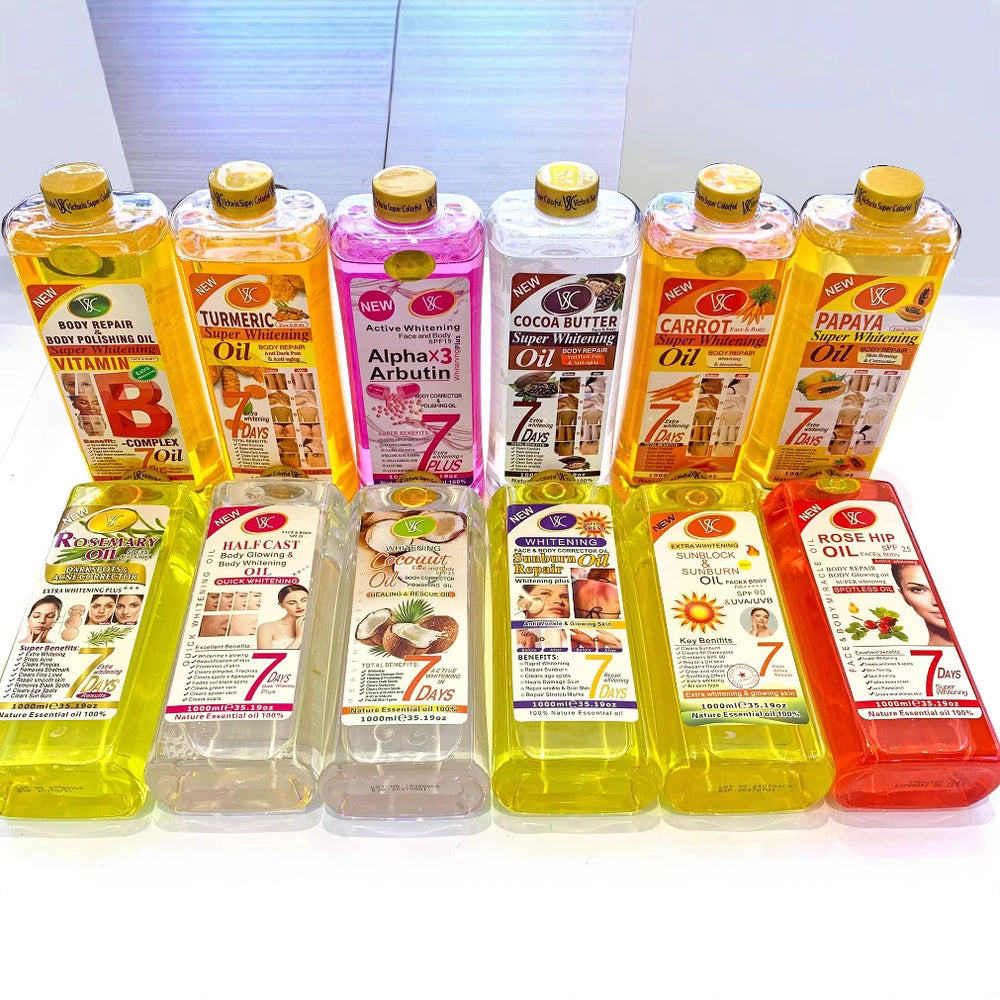 arbutin essential oil 1000ml skin care body rosehip oil snail repair body oil factory wholesale