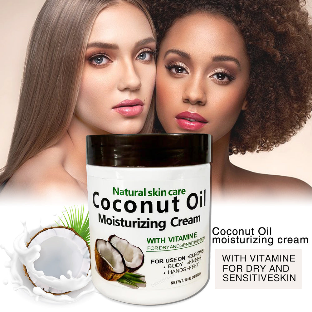 exclusive cream coconut moisturizing cream, firming, nourishing and brightening cream, hydrating and oil-controlling lotion, export wholesale