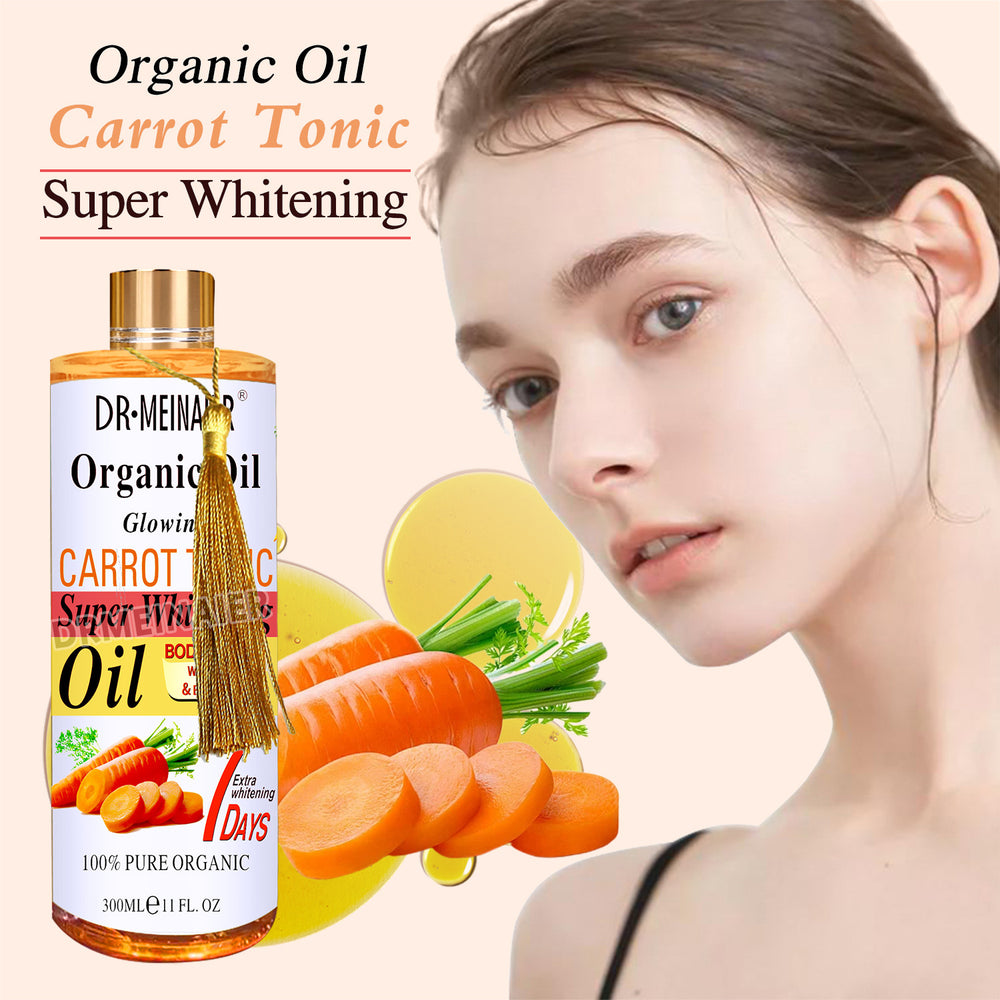 organic carrot essential oil tassel facial body spa moisturizing meridian massage almond massage oil 300ml