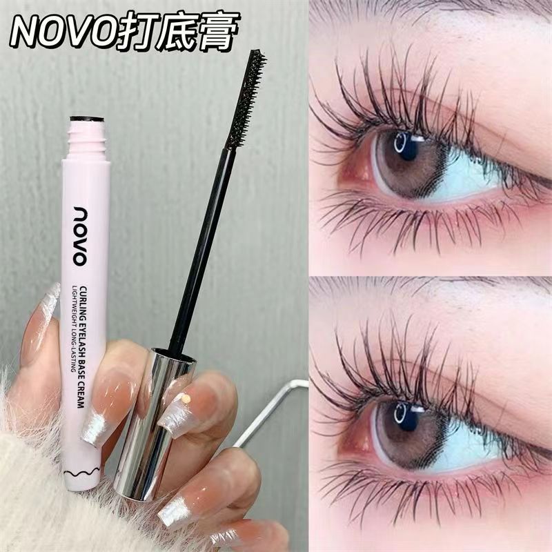 Makeup novo slim star eyes primer clear nature long curly long-lasting waterproof sweatproof non-smudge