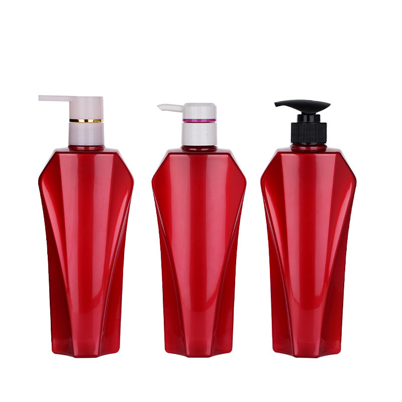 Dispensing bottle shampoo shower gel conditioner push-type household plastic empty bottle 500ml