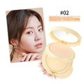 Lideal silky smooth double-layer powder - setting, oil control, pore minimizing, wet & dry use, soy milk powder foundation