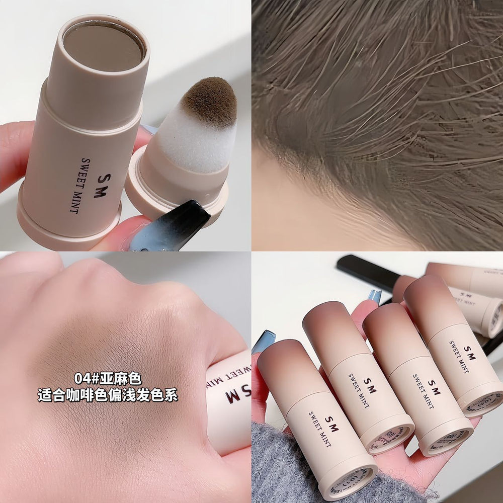 Makeup sweet mint hairline powder stick - hairline concealer, hair filler, hairline repair, sideburn shaping, contouring powder
