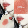 Herorange condensation lipstick moisturizing pure desire white boiled water nude pink whitening mirror water glossy lipstick