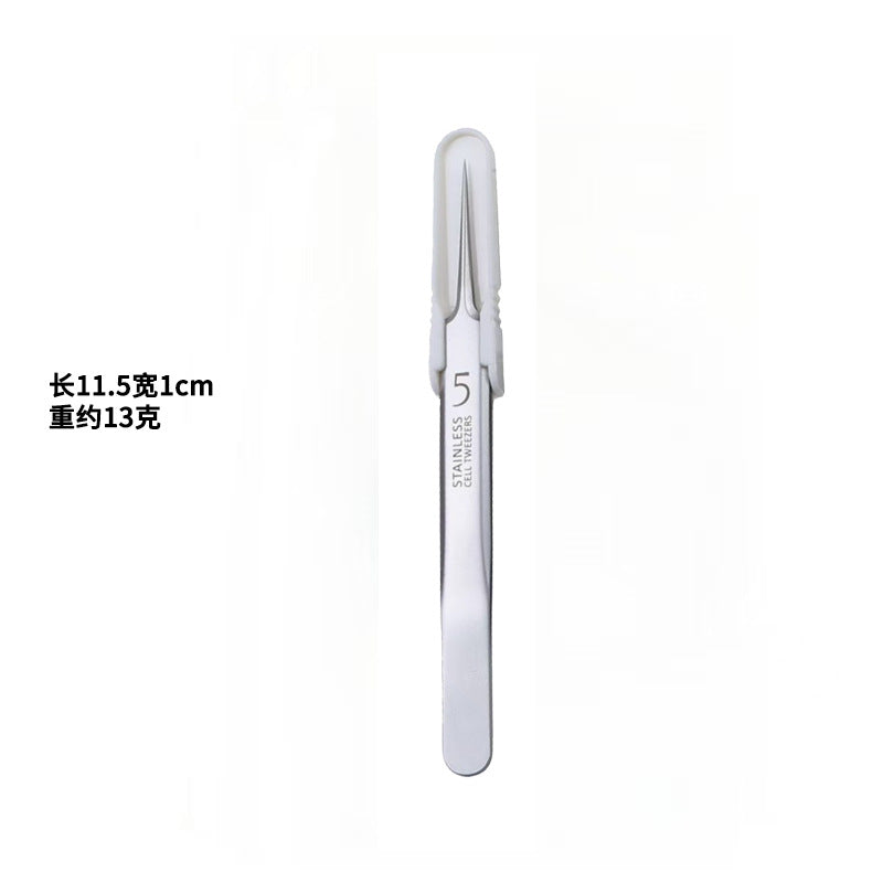 Ready-to-ship acne needle stainless steel cell clip facial cleansing tool nose blackhead scraper acne clip beauty tool