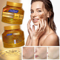 24k gold exfoliating scrub 500g - softens, removes dead skin, cleanses, firms, and exfoliates - wholesale for export
