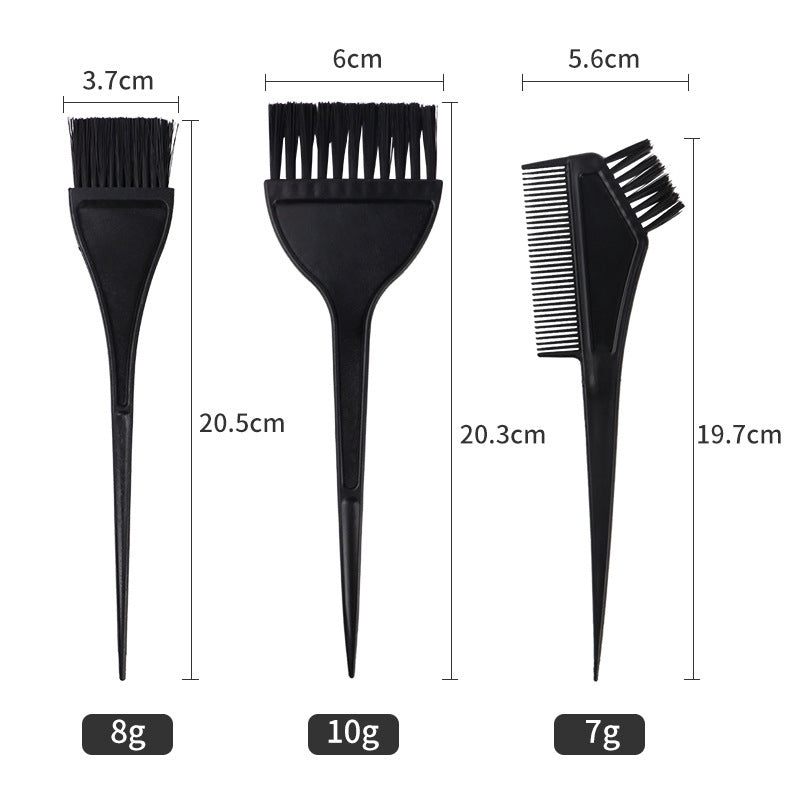 Wholesale hair dyeing kit - 4 piece set: hair dye brush, conditioning comb, dye bowl, and conditioning bowl brush