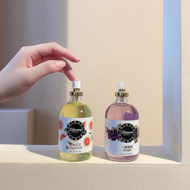 Shimang grape peach women's perfume long-lasting light fragrance nature fresh floral and fruity fragrance in stock new arrival 100ml