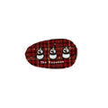 Christmas series printed puppy teardrop hair clips - sweet bangs clips, side hair clips, export hair accessories, cross-border hair accessories