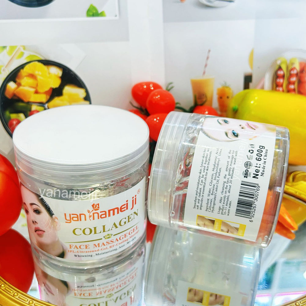 exclusive facial collagen gel hydrating, moisturizing and firming massage gel 500g export wholesale