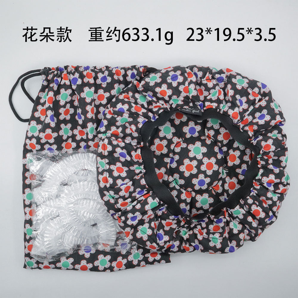 Dry hair cap, baking oil cap, hair care perm cap, flaxseed drying cap, microwave heating cap dry hair