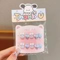 No. 5 [card head bag] three-dimensional blue jade dog