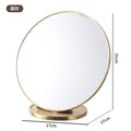 Cosmetic mirror desktop storage desktop for home hd gold dressing mirror bedroom home dormitory mirror makeup desktop