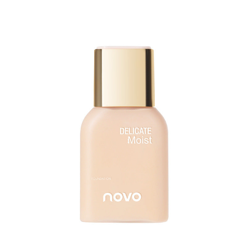 Novo soft focus hydrating foundation: concealing, moisturizing, oil-control, long-lasting, waterproof, sweat-proof, non-caking, transfer-proof – perfect for students