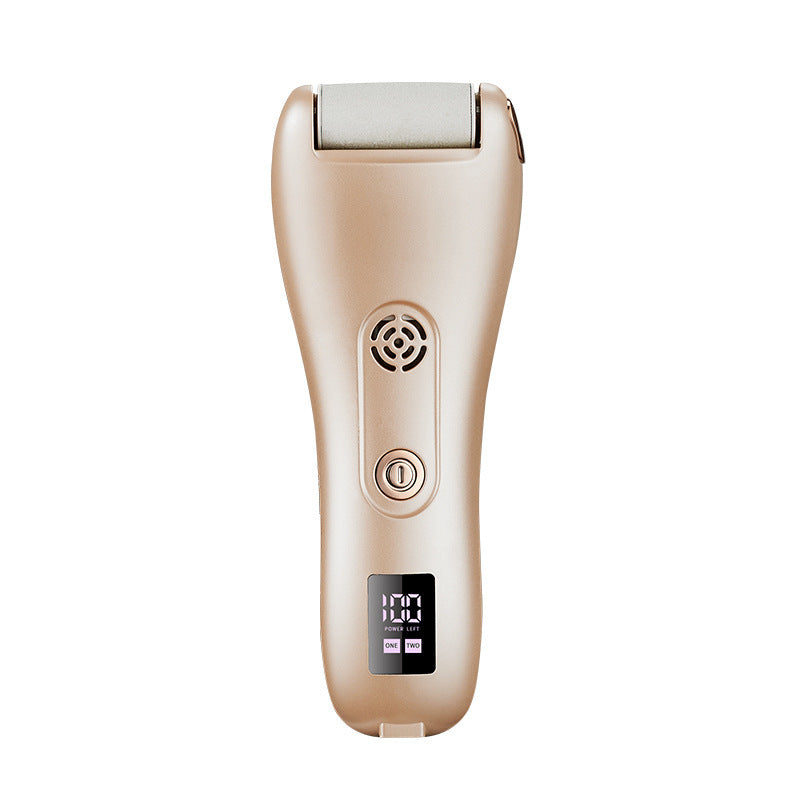 Second-generation electric foot file - automatic dust collection, callus remover, dead skin exfoliator, foot scrubber & peeler