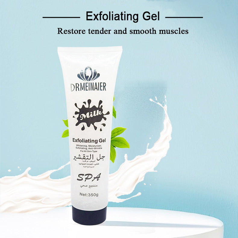 milk gentle exfoliation deep pore cleansing dead skin removal facial body refining skin softening wholesale for export